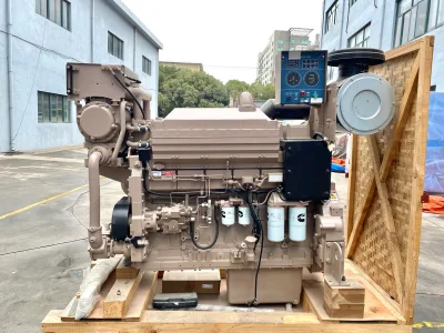 KTA19-M Turbocharged 6 Cylinder 4 Stroke 350kw 1800rpm diesel Engine