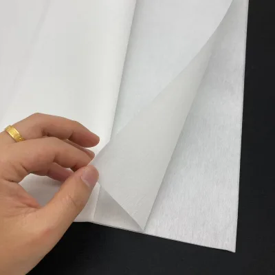 Tailoring Material Wholesalers White Nonwoven Cutaway Polyester Embroidery Backing Stabilizer