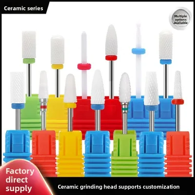 Ceramic Nail Drill Bit Professional Cuticle Removal Gel Polish Cleaner 3/32" Shank High Quality Durable Manicure Tool Wholesale