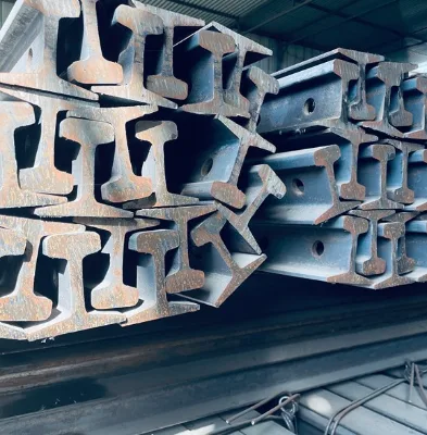 Customized Heavy Rail 50Mn Alloy Steel Rail 80kg/100kg/120kg Load-bearing Track Railway Transportation I Beams Lifting Equipment