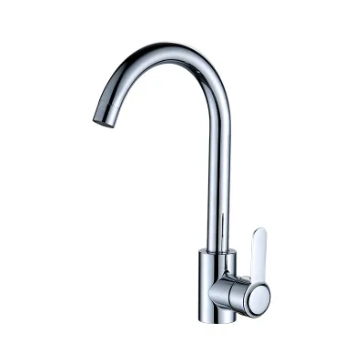 Kitchen Faucet 304 Stainless Steel Faucet Water Tap Mixer Hot Cold Water