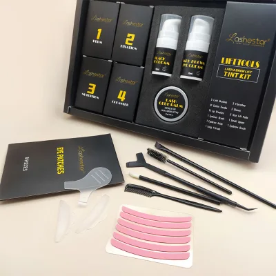 Customize Lash Lift and Lamination Kit Eyelash Perming Kit Private Label Glue Perming Lash Lift With Silicone Pad Lash Lift Kit