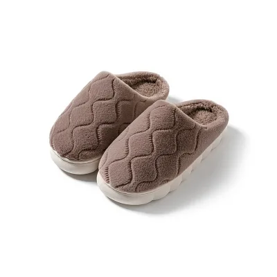 Custom Service soft house slippers down slipper