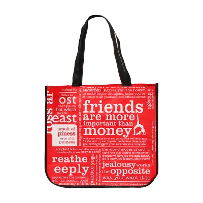 High Quality Eco Friendly Recycle Shopping Bag Non Woven Bag Tote With Custom Logo