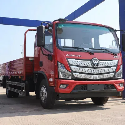 Foton New Single Row Light Truck 4x2 Diesel 160HP Euro 3 Emission Left Steering ACC Cruise Control Rear Camera