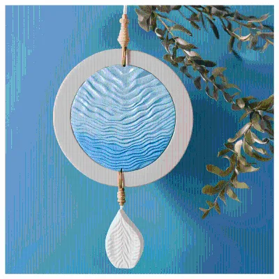 OEM & ODM Home Air Freshener Ocean Blue Scented Plaster Room Deodorizer