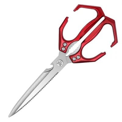 Stainless Steel Household Kitchen Shears Multifunctional Special Use Heavy Duty Poultry Shears Large Size Food Prep Shears
