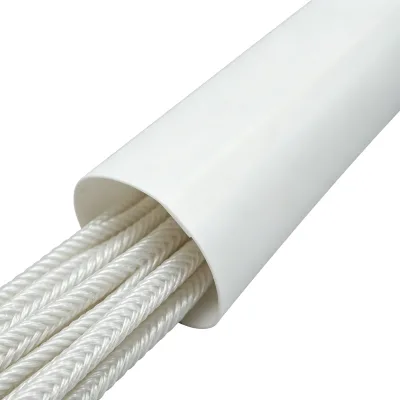 Easy Operation White Polyurethane Tank Chain Cable protection Cable Cover Dust Proof Wire Protector Sleeve