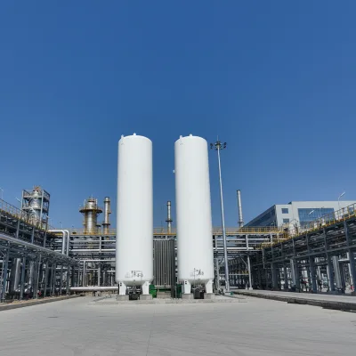 Industrial 100m3 Vertical Cryogenic Liquid Storage Tank for CO2/Nitrogen/Oxygen/Argon ASME Certified Pressure Vessel RM Brand