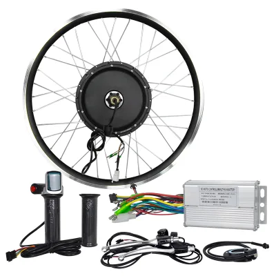 USA Warehouse Free Shipping 750w Hub Motor E Bike Conversion Kit 26inch Front E Bike Conversion Kit for Jessie Live Stream