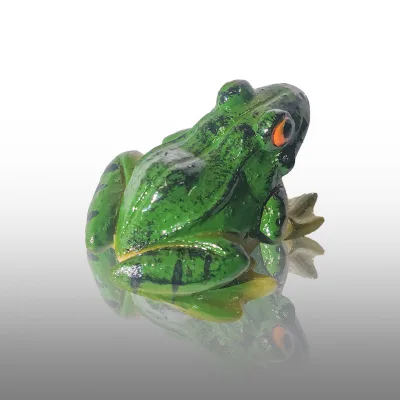 Frog Statue Ornaments Micro Landscape Frogs Craft Mini Cute Frog Figures for fairy Garden