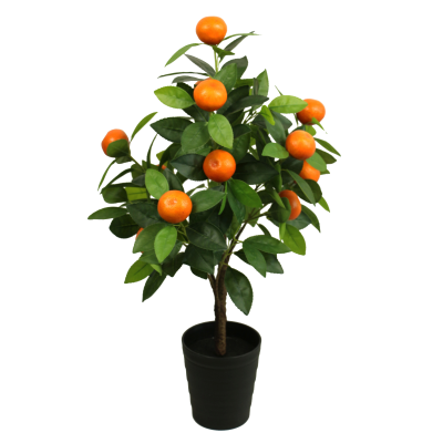 Wholesale Factory Price 70cm Artificial Orange Tree with Fruits Outdoor Decor