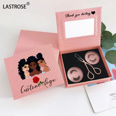 OEM Private Label Magnetic Lashes Clip Kit Reusable No Glue No Eyeliner Natural Magnetic Eyelashes