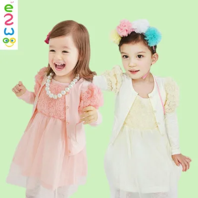 Children Two Piece Spring Evening Princess Dress Of Girl Photo With Low Price