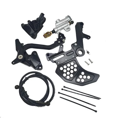OEM Custom Sur-Ron Ultra Bee Rear Left Dual Caliper Bracket Footpeg Support Mount Stunt Hand Brake Wholesale Factory Reinforced