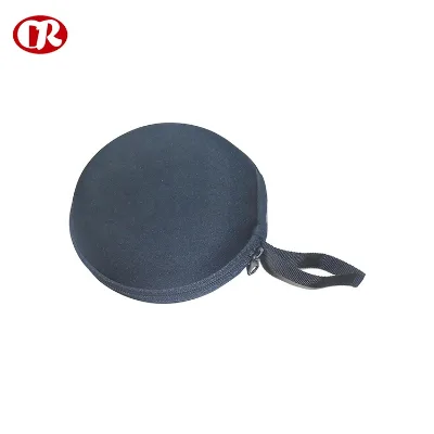 Large Capacity Storage EVA Material Eco-friendly Black Color Thick Dvd case