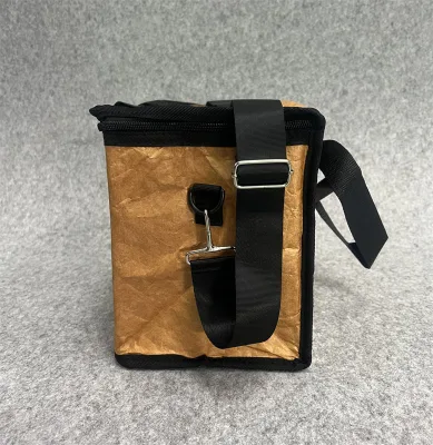 Waterproof Washable Dupont Paper Tyvek Oil Resistant Outdoor Camping Large Capacity Insulated Thermal Cooler Bag High Capacity