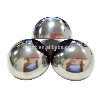 150mm Diameter Chrome Plated Metal Half Sphere Processed with Welding Conforms to ANSI Standards