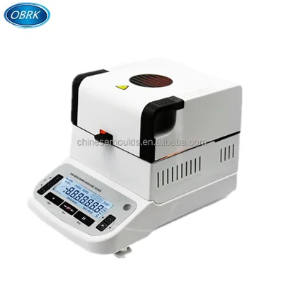 Portable Halogen Moisture Meter-120g 0.01g Digital Water Content Analyzer for Industrial Use