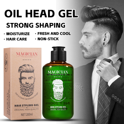 Wholesale Classic Men Hair Strong Hold Hair Gel for Men Gentleman Hair Styling Gel