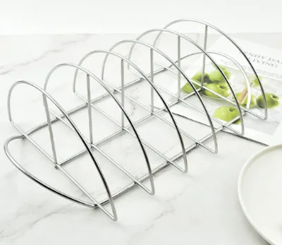 Semicircular Rib Grill Steak Chicken Frame Bbq Roasting Rack NonStick Grill Grid BBQ Tools