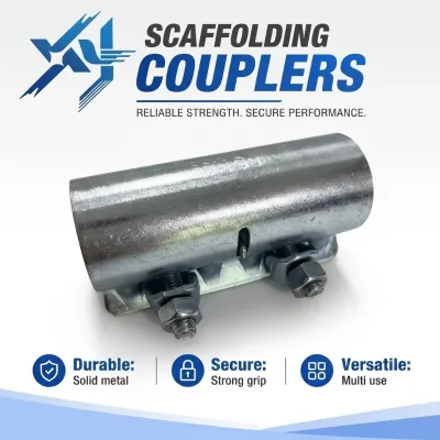 Scaffolding Sleeve Coupler Box Clamp EN74 BS1139 Galvanized External Joint Coupler for 48.3mm Scaffold Tube Construction Fitting