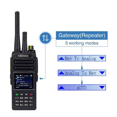 POC radio repeater function dual mode 4G LTE +Analog work together ,SOS GPS function