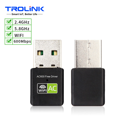 Usb Wifi Adapter Usb Ethernet Wifi Dongle 600mbps Lan Usb Wi-fi Adapter Pc Antena Wi Fi Receiver Ac Wireless Network Card