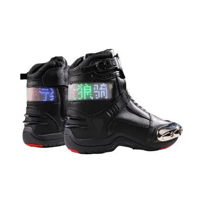 High Quality Fashionable Knee-High Racing Leather for Motorcycles Winter Breathable Waterproof Factory Customizable Pro Quality
