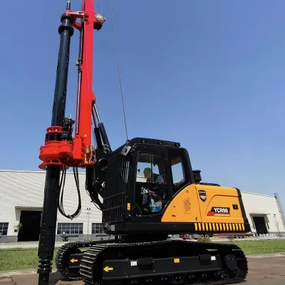 Wholesale China Brand YCR90 Rotary Drilling Rig Crawler Hydraulic Drilling Machine for Narrow Urban Construction Site Pile Work