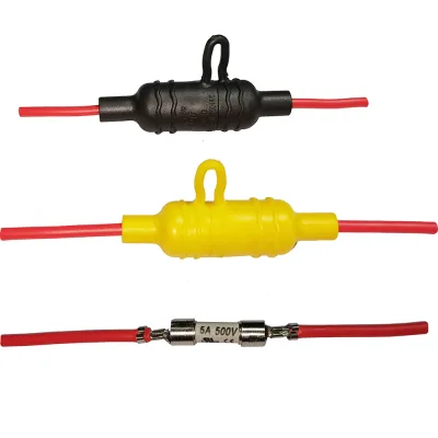 5X20mm Tubular Inline Fuse Box IP67 Waterproof Plastic Fuse Holder for Automotive Use