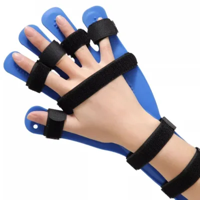 Medical Stroke and Hemiplegia Paitents Orthopedic Physiotherapy Hand Finger Rehabilitation Splint Finger Stabilizer Splint