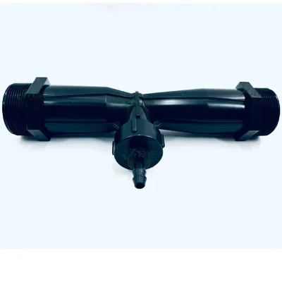 OZOSUPPLIER PVDF Venturi Tube Injector Mixed Gas-Liquid Venturi for Drinking Water