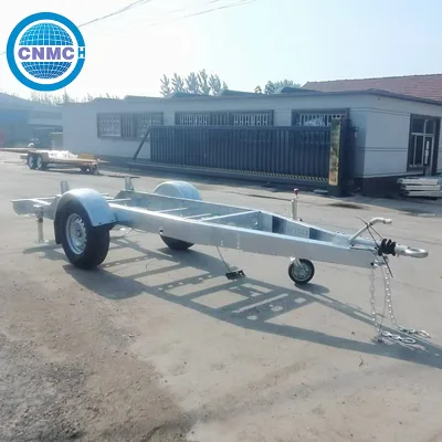 Mobile Power Station Custom 1500KG Capacity Low Deck Design Generator Transportation Skeleton Semi Trailer