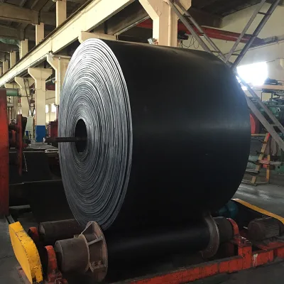 High Performance Ring Rubber EP Canvas Acid and Alkali Resistant Conveyor Belt for Sea Salt Transportation