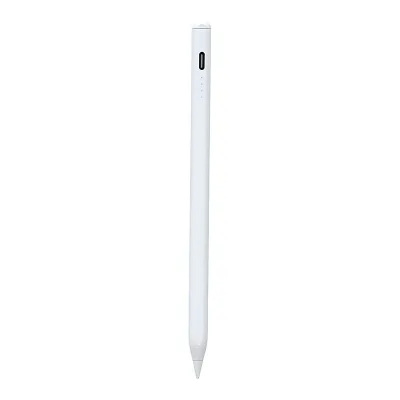 Universal Metal Stylus USB-C Port Magnetic Attachment Plug-and-Play Operation Battery-Level Display Compatible for Android