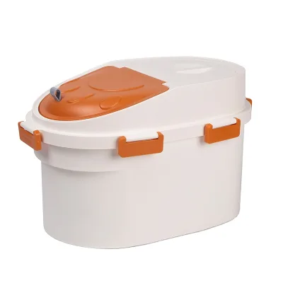 New Large Capacity Dog Food Storage air Tight Bucket Cat Food Pet Dog Food Waterproof