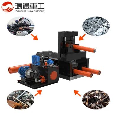 Small Industrial Aluminum Can Hydraulic Scrap Metal Balers Machine for Used Clothes Baler for Sale Carton Compress Baler Machine