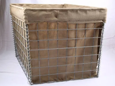 Collapsible Anti Corrosion Welded Gabion with Geotextile Easy Installation Quick Displacement Reusable Welded Gabion Barrier