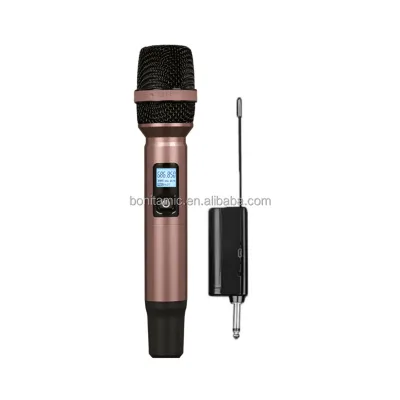 Handheld Wireless UHF for Microphone Boombox for Church Conferences and Outdoor Use New Product