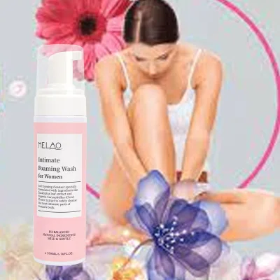 OEM Private Label Custom Non-Irritating Vaginal Cleansing Vaginal Foam Cleanser Wash Feminine Wash for Women