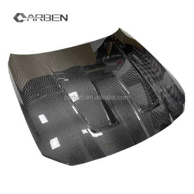 Dry Carbon Fiber Hood, Open-hole Style Cooling Hood for BMW M3 M4 G80 G82