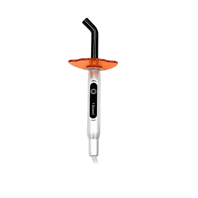 Dental LED Curing Light Fiber Optic Guide Metal Head Electric Tooth Resin Cure Lamp Low Speed High Intensity CE Certified Class