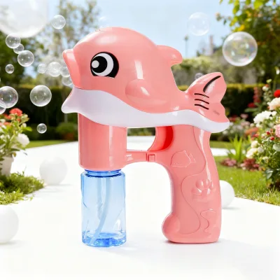 Large Capacity Bubble Machine Bubbles Gun with Music  Bubble Blower Children's Gift