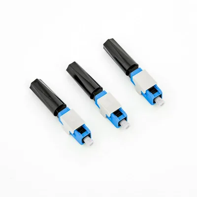 LX08 Fiber Optic Fast Connector Field Installable Quick Assembly Connector for FTTH Fiber Cable