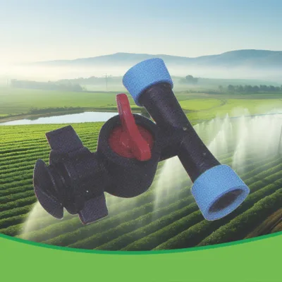 OEM Agriculture PE Valve Fittings Flexible Plastic Quick Hose Tube Connectors Irrigation Systems Drip Tape Hose Coupling
