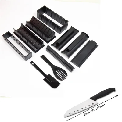 ESTICK Easy-Operated Manual Sushi & Rice Ball Mold Set with Rolling Feature Safe Non-Toxic Materials Household Use Shape Variety
