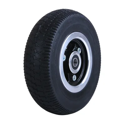 6 Inch Electric Scooter Tire 6*2 Inflatable-free Anti-tie Solid Tire Whole Wheel Aluminum Alloy Steel Ring Set Accessories