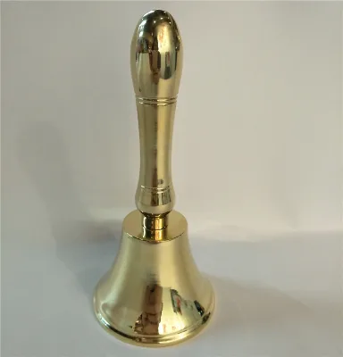 Wholesale Best Quality Custom Hand Ring Bell Brass Bell