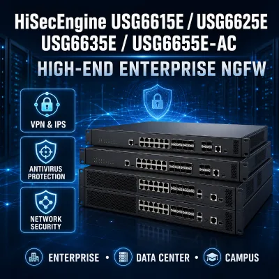 HiSecEngine USG6615E USG6625E USG6635E USG6655E-AC High-End Enterprise NGFW VPN IPS Antivirus Network Security Firewall